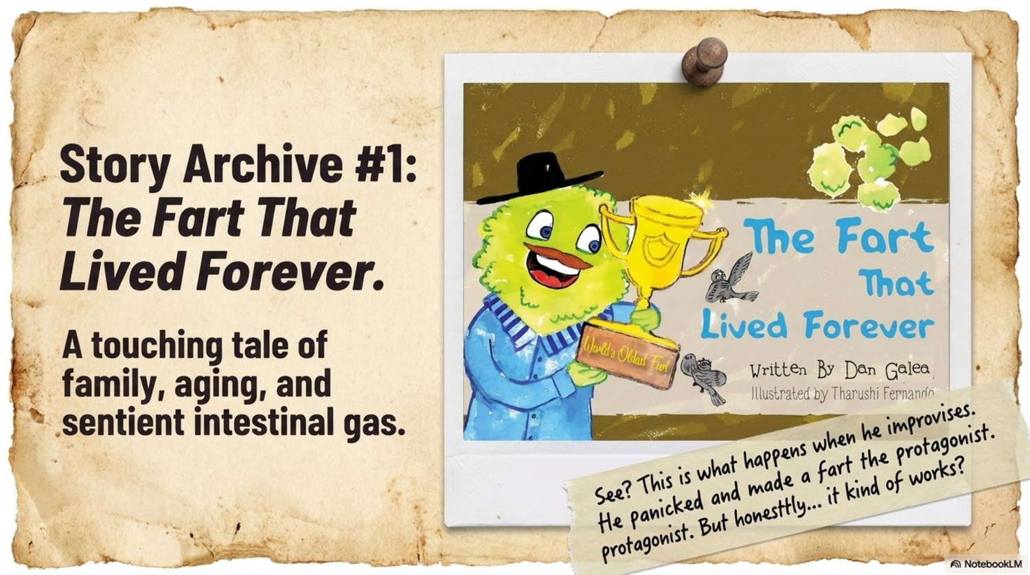 The Fart That Lived Forever story archive page
